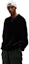 Purchase Y-3 Velvet Crew Minimalist Pullover Sweatshirt Unisex Black IL2146