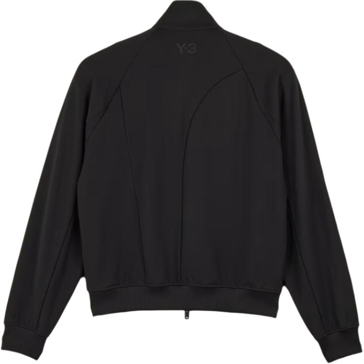 Lookbook Y-3 W Track Jacket Black  Zipper Stand Collar Long Sleeve Outerwear JD9793