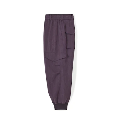 Y-3 W Twill Cargo Jogger Pants Classic Unisex Purple IP7924