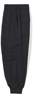 Y-3 W Twill Cargo Pants Seluar Kasual Potongan Longgar Hitam. IP7923 Order Y-3 W Twill Cargo Pants Seluar Kasual Potongan Longgar Hitam. IP7923