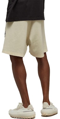 Y-3 White Big Logo Relaxed Fit Shorts Unisex Casual Wear IA3105 Purchase Y-3 White Big Logo Relaxed Fit Shorts Unisex Casual Wear IA3105