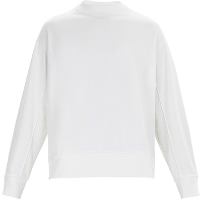 Y-3 白色圆领卫衣,背面标志性Logo设计 DY7158 Lookbook Y-3 白色圆领卫衣,背面标志性Logo设计 DY7158