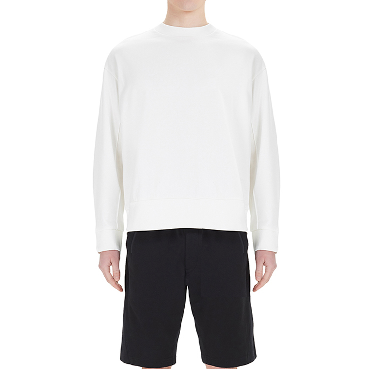 Shop Y-3 白色圆领卫衣，背面标志性Logo设计 DY7158