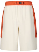 Y-3 White Logo Shorts Casual Straight-Cut Knee-Length Pants HZ8815 Y-3 White Logo Shorts Casual Straight-Cut Knee-Length Pants HZ8815