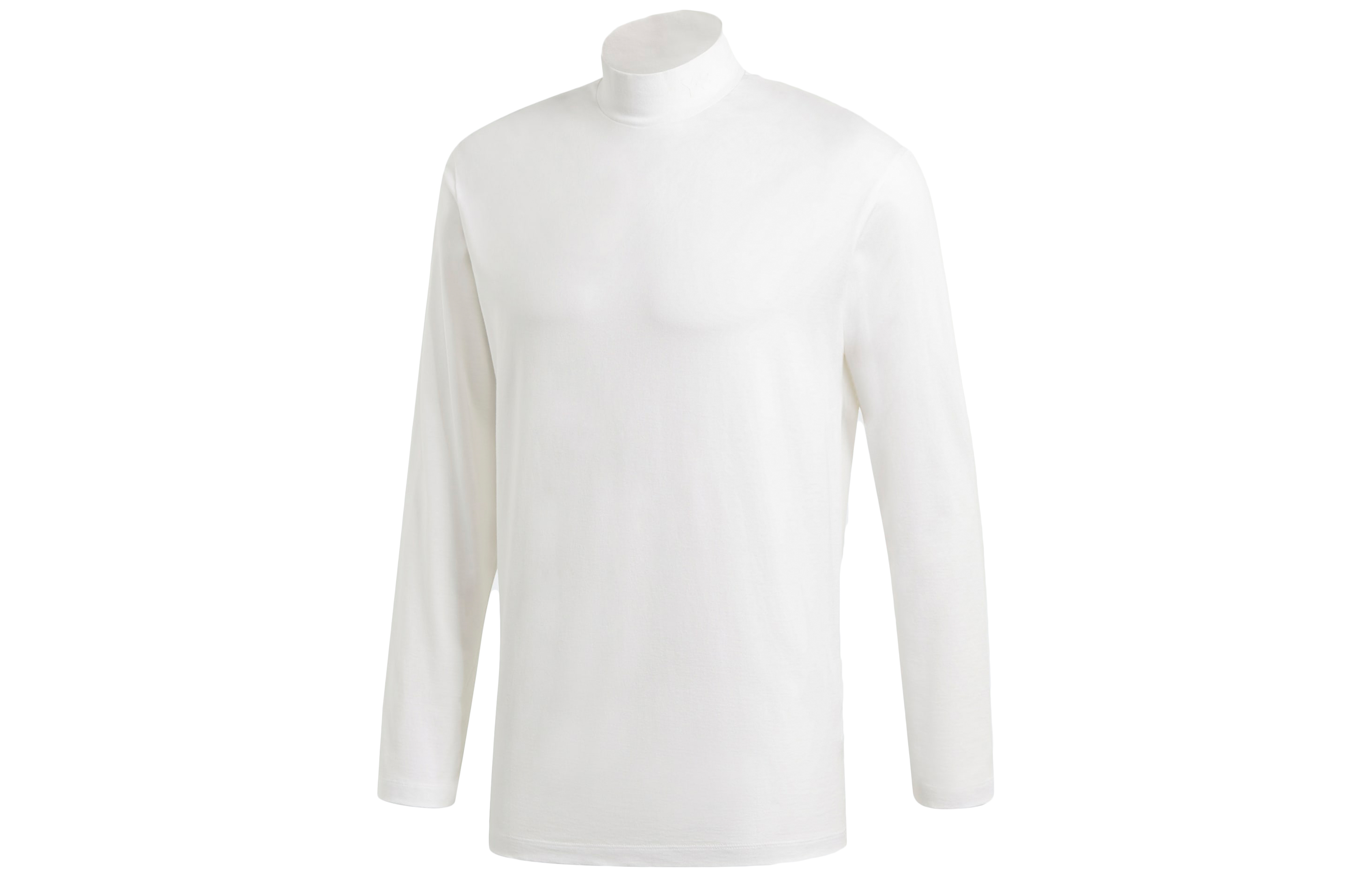 Y-3 White Minimalist Long Sleeve Casual T-Shirt for Men GK4496