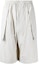 Order Y-3 White Solid Color Drawstring Waist Knee-Length Shorts Men HG6244