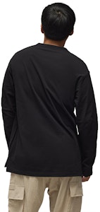 Y-3 WRKWR SS ヘンリーロングスリーブTシャツ ユニセックス ブラック IN8700 Purchase Y-3 WRKWR SS ヘンリーロングスリーブTシャツ ユニセックス ブラック IN8700