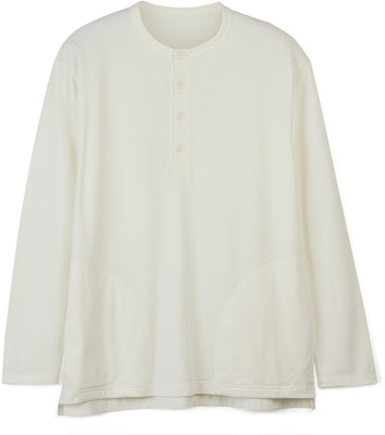 Y-3 WRKWR SS Tee Unisex White Long Sleeve Button Crewneck Shirt. 50-IV5632 Buy Y-3 WRKWR SS Tee Unisex White Long Sleeve Button Crewneck Shirt. 50-IV5632