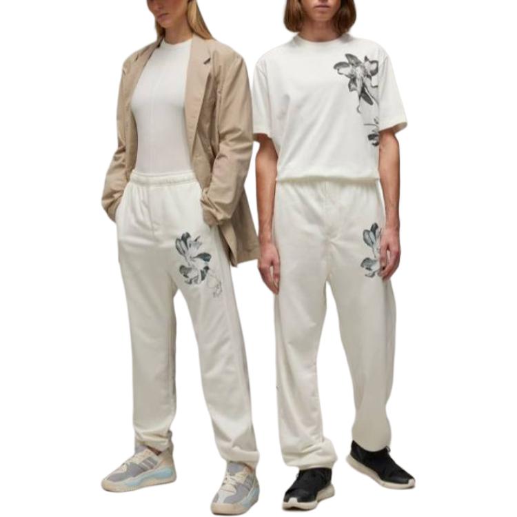 Purchase Y-3 x adidas Celana Santai Fit Longgar Pinggang Elastis Putih. IV7725