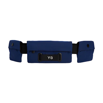 Y-3 X BODY M Logo Blue Unisex Sports Belt IK7228