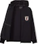Order Y-3 x JFA SS24 Black Three-Stripe Hoodie Jacket Collaboration IW7385