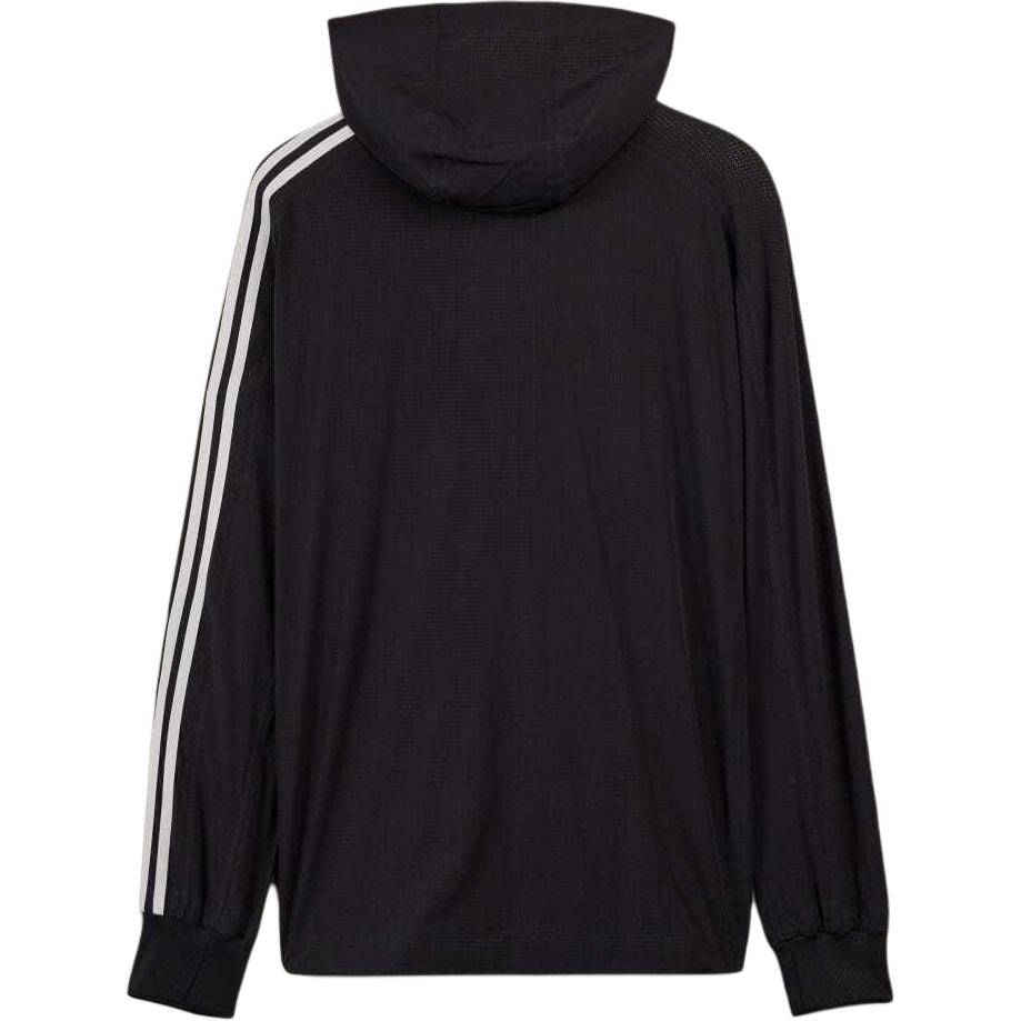 Lookbook Y-3 x JFA SS24 Black Three-Stripe Hoodie Jacket Collaboration IW7385