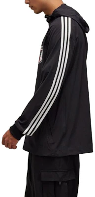 Y-3 x JFA SS24 Black Three-Stripe Hoodie Jacket Collaboration IW7385 Purchase Y-3 x JFA SS24 Black Three-Stripe Hoodie Jacket Collaboration IW7385