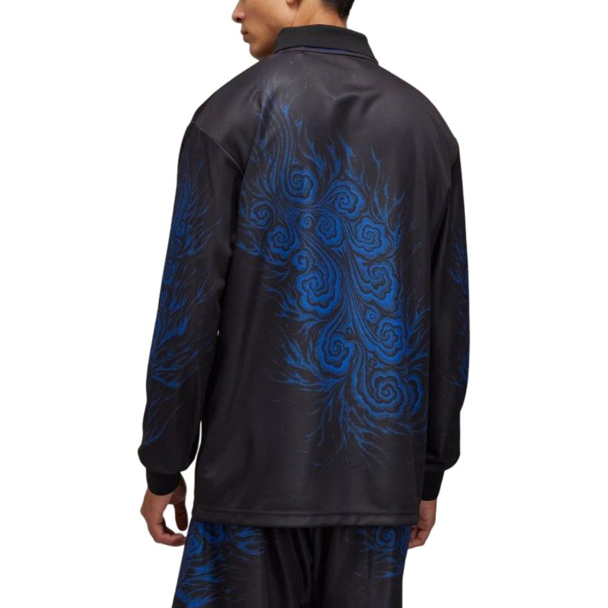 Details for Y-3 x JFA SS24 Unisex Baju Lengan Panjang Biru - Bergaya & Selesa JC7571