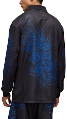 Y-3 x JFA SS24 Unisex Baju Lengan Panjang Biru - Bergaya & Selesa JC7571 Details for Y-3 x JFA SS24 Unisex Baju Lengan Panjang Biru - Bergaya & Selesa JC7571