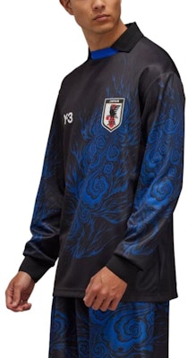 Y-3 x JFA SS24 Unisex Baju Lengan Panjang Biru - Bergaya & Selesa JC7571 Sizing Y-3 x JFA SS24 Unisex Baju Lengan Panjang Biru - Bergaya & Selesa JC7571