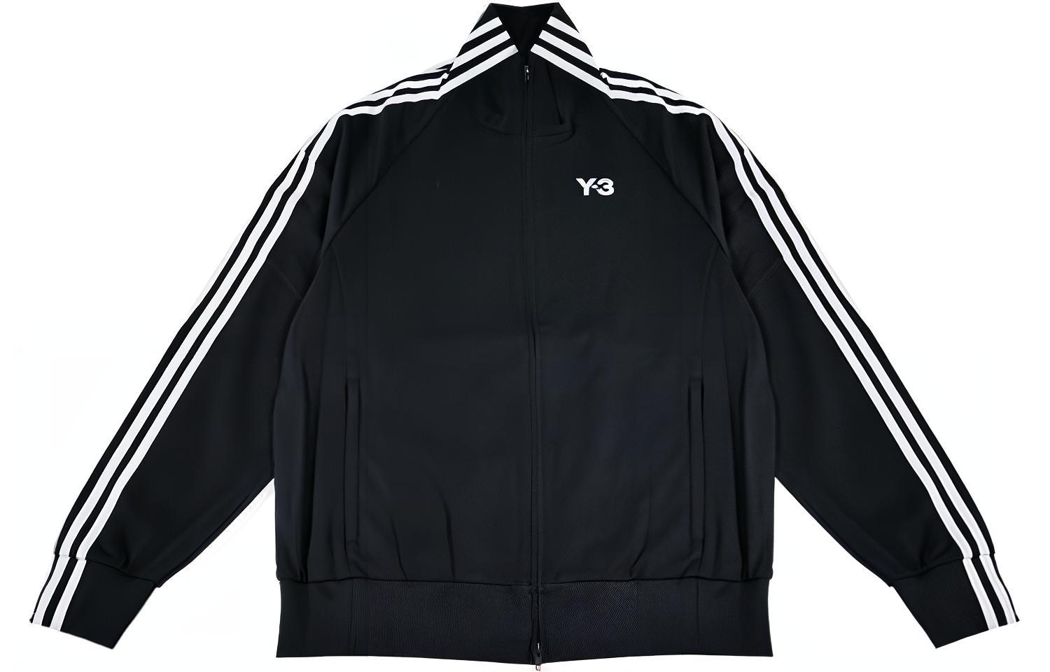 Order Y-3 x PALACE FW22 黑色高领LOGO夹克 男女同款春秋外套 HN9885