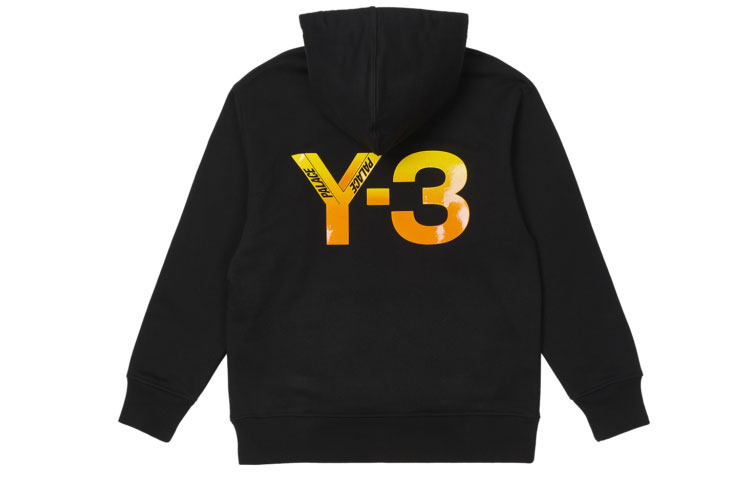 Order Y-3 x Palace 로고 프린트 후디 유니섹스 캐주얼 맨투맨. HN9875