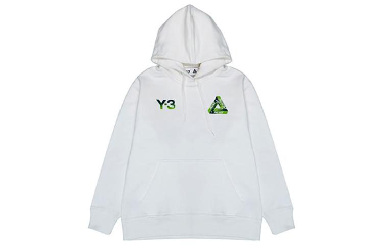 Order Y-3 x PALACE Logo Print White Hoodie Unisex Collaboration. HT3754