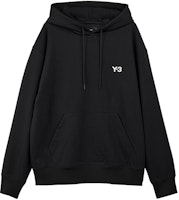 Y-3 x Real Madrid Collab Printed Hoodie Unisex Black Long Sleeve Pullover. IT3720 Y-3 x Real Madrid Collab Printed Hoodie Unisex Black Long Sleeve Pullover. IT3720