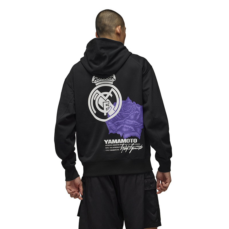 Purchase Sudadera Colaboración Y-3 x Real Madrid Unisex Negra Manga Larga Pullover. IT3720