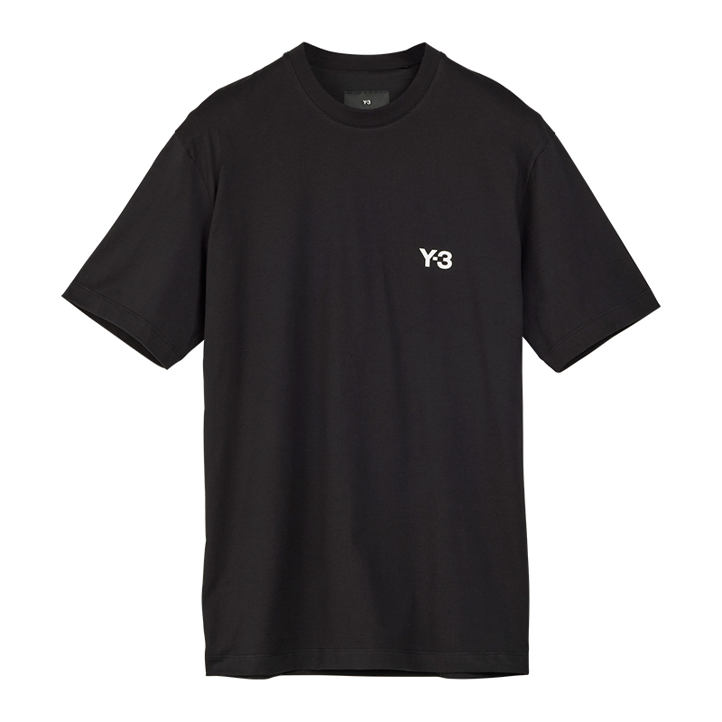 Y-3 x Real Madrid Collaboration Unisex Black Crew Neck T-Shirt IT3719