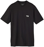 Y-3 x Real Madrid Collaboration Unisex Black Crew Neck T-Shirt IT3719 Y-3 x Real Madrid Collaboration Unisex Black Crew Neck T-Shirt IT3719
