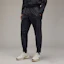 Shop Y-3 x Real Madrid SS22 Black Logo Print Striped Jogger Pants Unisex HI0924