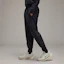 Details for Y-3 x Real Madrid SS22 Black Logo Print Striped Jogger Pants Unisex HI0924
