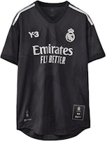 Y-3 x Real Madrid SS22 Logo Print Tee Black Collaborative T-Shirt. HI3983 Y-3 x Real Madrid SS22 Logo Print Tee Black Collaborative T-Shirt. HI3983