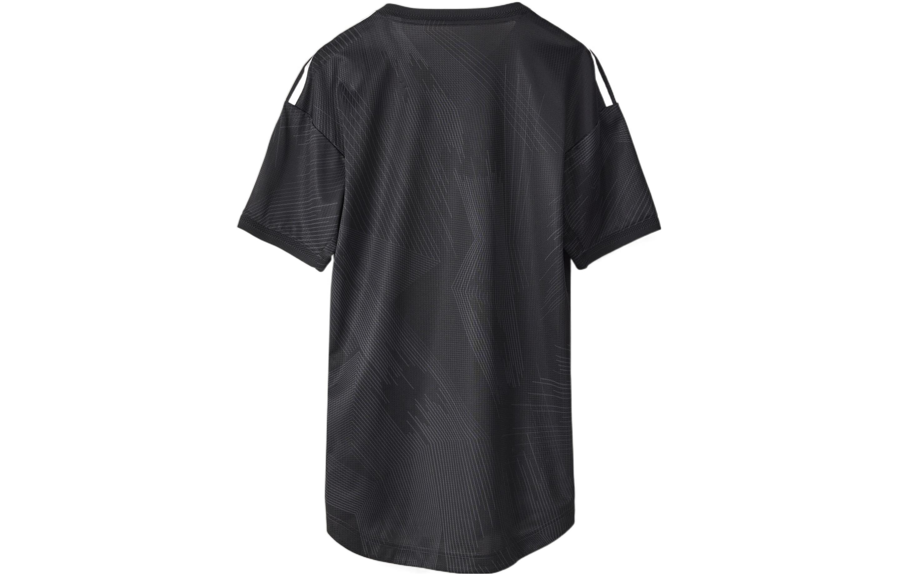 Lookbook Y-3 x レアル・マドリード SS22 ロゴプリントTシャツ ブラック コラボティーシャツ HI3983