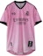 Buy Y-3 x Real Madrid SS22 Camiseta Rosa Logo Gráfico Cuello V Colaboración. HI3984