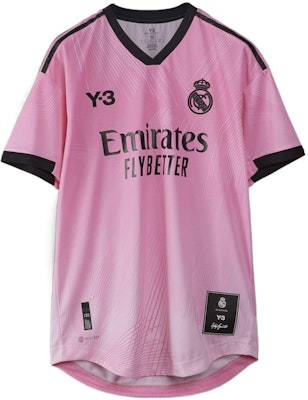 Y-3 x Real Madrid SS22 Camiseta Rosa Logo Gráfico Cuello V Colaboración. HI3984 Order Y-3 x Real Madrid SS22 Camiseta Rosa Logo Gráfico Cuello V Colaboración. HI3984
