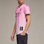 Sizing Y-3 x Real Madrid SS22 Camiseta Rosa Logo Gráfico Cuello V Colaboración. HI3984