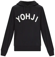 Y-3 Yohji Logo Black Hoodie FJ0440 Y-3 Yohji Logo Black Hoodie FJ0440