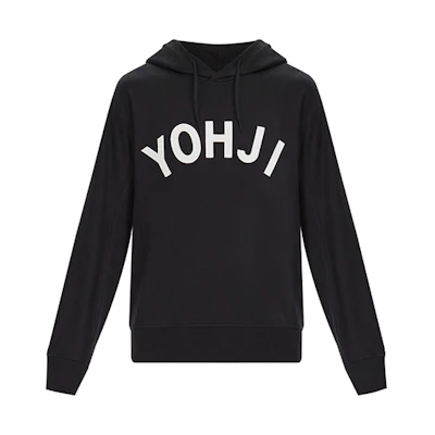 Y-3 Yohji Logo Black Hoodie FJ0440