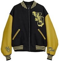 Y-3 Zip-Up Stand Collar Jacket Black Yellow Unisex Long Sleeve. IQ2132 Y-3 Zip-Up Stand Collar Jacket Black Yellow Unisex Long Sleeve. IQ2132