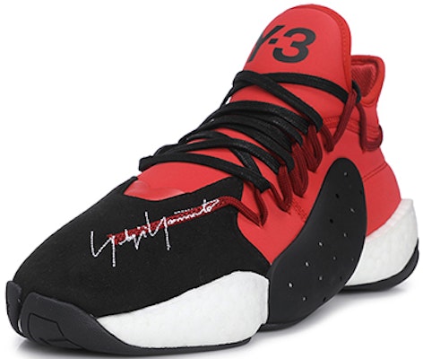 Y-3 'Merah Hitam Basket' Y31D4X004C2 Order Y-3 'Merah Hitam Basket' Y31D4X004C2