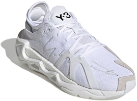 adidas Y-3 Fyw S-97 時尚編織運動鞋 男女同款 白 Lookbook adidas Y-3 Fyw S-97 時尚編織運動鞋 男女同款 白
