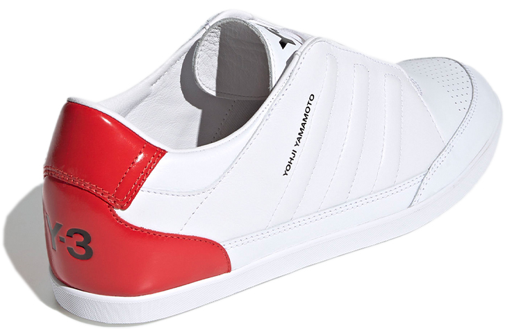 Y-3 adidas Honja Low White/Red 圖 4