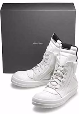 Y-3 adidas Rick Owens 'White Side-Zip High-Top' RU16S3894LP0 Details for Y-3 adidas Rick Owens 'White Side-Zip High-Top' RU16S3894LP0