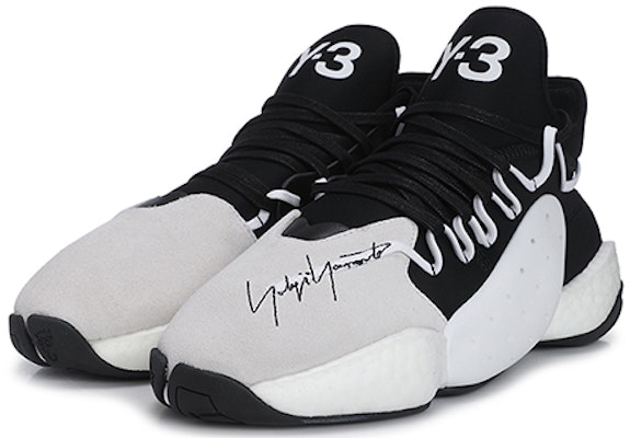 Y-3 バスケットボールシューズ (黒白) Y31D4X005K2 Shop Y-3 バスケットボールシューズ (黒白) Y31D4X005K2