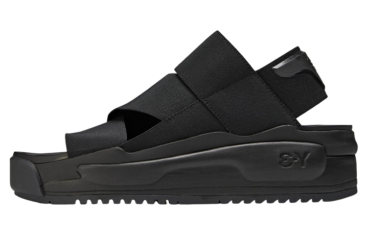 Buy Y-3ライバルリー サンダル 黒メッシュ (Y-3 Riibaru-rii Sandaru Kuro Messhu) FZ6401