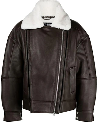 Y/Project 秋冬23 棕色翻领长袖夹克 男女同款 JACK108S25F456 Buy Y/Project 秋冬23 棕色翻领长袖夹克 男女同款 JACK108S25F456