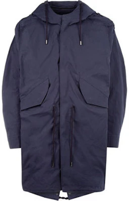 Y/Project Jaket Hoodie Warna Solid Biru Navy PARKA4S17D04NAVY Buy Y/Project Jaket Hoodie Warna Solid Biru Navy PARKA4S17D04NAVY