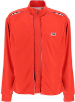 Y/Project SS22 Orange Logo Patch Snap-Button Stand Collar Zip Jacket Men YPFIJACK2S22J77 Y/Project SS22 Orange Logo Patch Snap-Button Stand Collar Zip Jacket Men YPFIJACK2S22J77