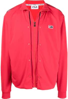 Y/Project SS22 Red Logo Patch Detail Long Sleeve Jacket for Men YPFIJACK2S22RED Y/Project SS22 Red Logo Patch Detail Long Sleeve Jacket for Men YPFIJACK2S22RED