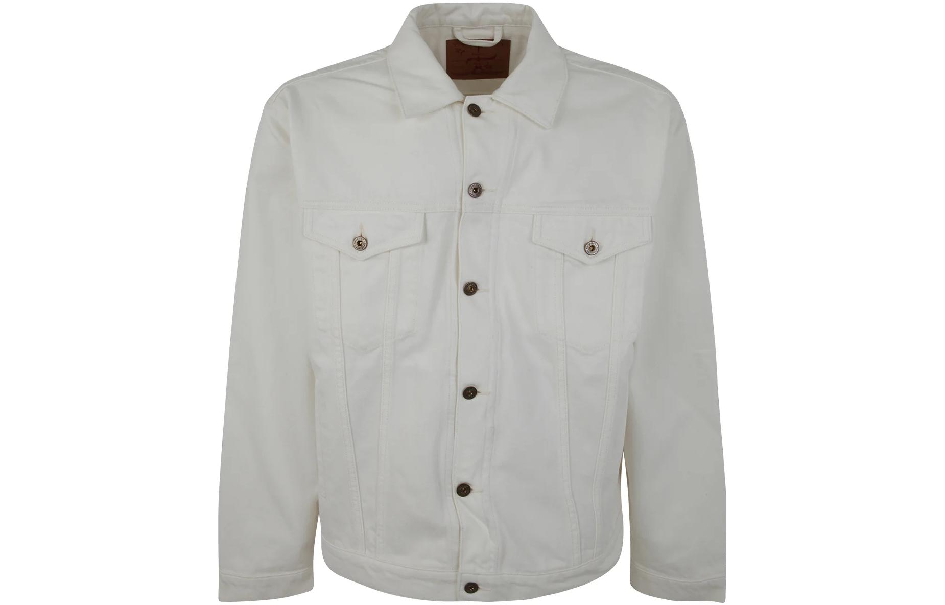 Y/Project SS23 Single-Breasted Long Sleeve Jacket White JACK76S24WHITE