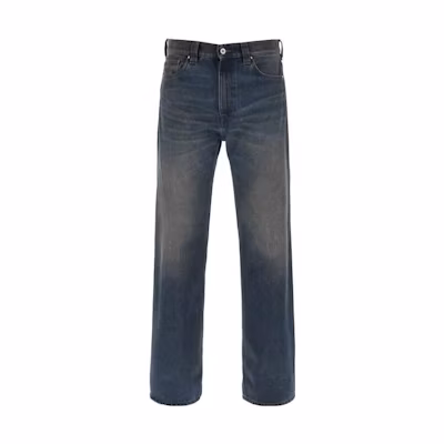 Y/Project Straight Mid-Rise Blue Jeans JEAN44S24D14VNAVY