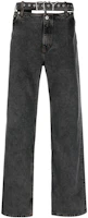 Order Y/Project YProject 寬鬆直筒黑色丹寧牛仔褲 JEAN40S25VINTAGEBLACK